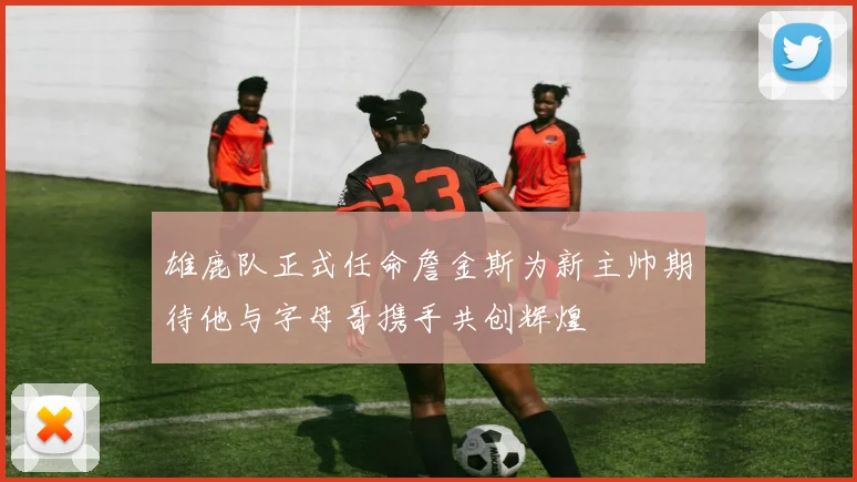 雄鹿队正式任命詹金斯为新主帅期待他与字母哥携手共创辉煌